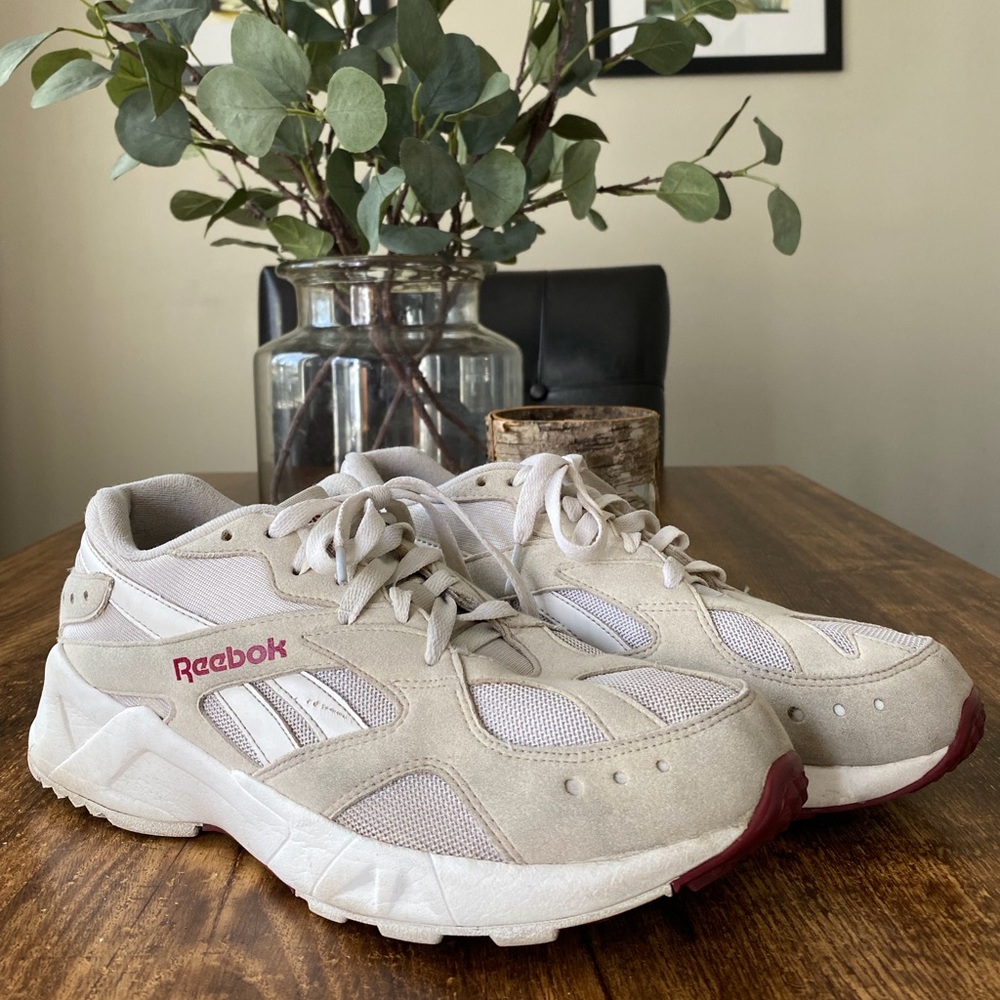 Reebok dad suede sneakers